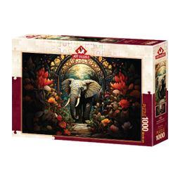 پازل 1000 تکه آرت پازل طرح Guardian of Flowers 5254