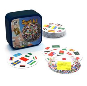 بازی فکری دراگون سری اسپات ایت مدل پرچم کشورها