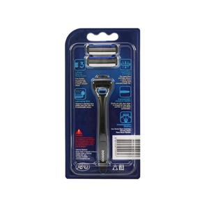 ژیلت دورکو تیغ یدک خور  مردانه 3لب همراه 2 عدد یدک Pace 3 جدید