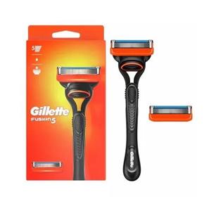 دسته و یدک ژیلت فیوژن Gillette Fusion پنج لبه حاوی دو عدد یدک