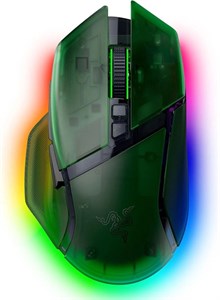 موس ریزر بی‌سیم RAZER BASILISK V3 PRO 35K PHANTOM GREEN