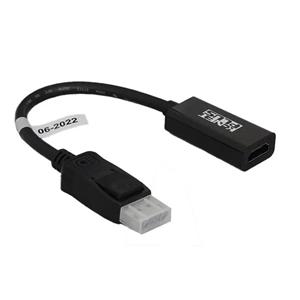 کابل DisplayPort به HDMI برند کی نت پلاس مدل KP-CODPHD02 طول 25 سانتی متر