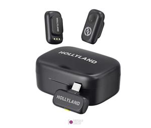 میکروفون یقه‌ای بی‌سیم Hollyland Lark A1 مناسب گوشی‌های Type-C به همراه 24 ماه گارانتی ایران هالی لند