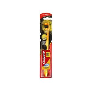 مسواک Colgate مدل 360 Charcoal Gold - برس نرم Colgate Charcoal Gold 360 soft Toothbrush