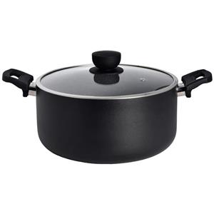 قابلمه تک سایز 28کف گرانیت مشکی یونیک کد UN-8109