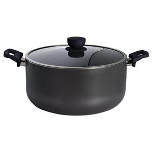 قابلمه تک سایز 32 کف گرانیت طوسی تیره یونیک کد UN-8112