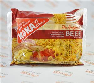 نودل نیمه آماده کوکا KOKA مدل BEEF