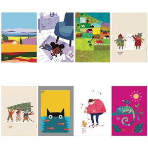 دفتر نقاشی بدون خط ۶۰ برگ سیمی مارک زانکو