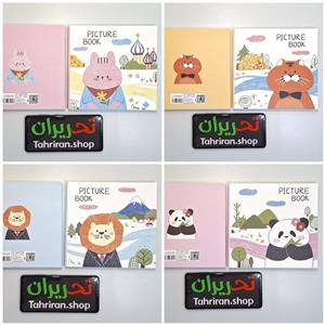 اسکچ بوک طرح حیوانات ۹۲ برگ