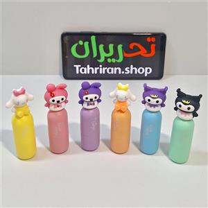 بسته ی ماژیک هایلایتر طرح کرومی ۶ عددی