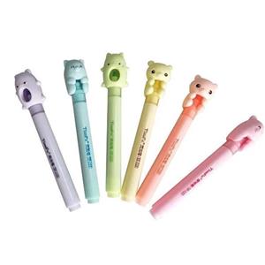 ماژیک علامت زن هایلایتر خرسی ۶ رنگ