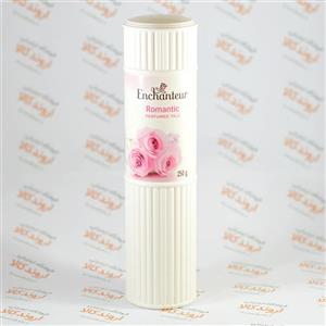 پودر خوشبو کننده بدن انشانتر Enchanteur مدل Romantic حجم 125 میلی