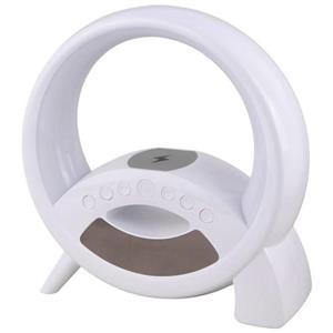 شارژر بی سیم و چراغ رومیزی اسپیکر دار مدل Q18