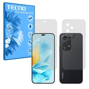 گلس صفحه نمایش و پشت گوشی آنر 200 Lite مدل هیدروژلی مات برند تکنو کد SS