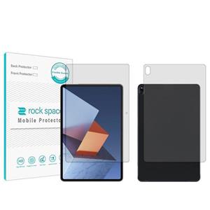 گلس صفحه نمایش و پشت تبلت هوآوی MateBook E 2022 مدل نانو هیدروژل شفاف برند راک اسپیس کد XLXL