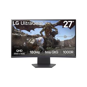 مانیتور خمیده گیمینگ 27 اینچ ال جی مدل UltraGear 27GS60QN-B