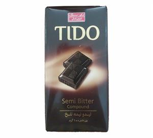 شکلات تیدو نیمه تلخ شیرین عسل 100 گرم
