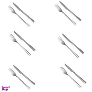 کارد و چنگال میوه خوری 12 پارچه یونیک مدل شیکاگو