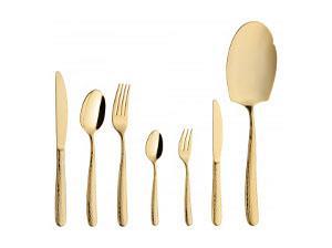 ست قاشق چنگال 37 پارچه برلیان طلایی