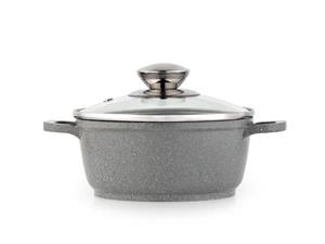 قابلمه درب پیرکس گرانیت فورته forte سایز 14