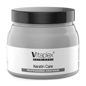 ماسک ترمیم‌کننده موی کراتینه‌شده ویتاپلکس 500 میلی‌لیتر Vitaplex