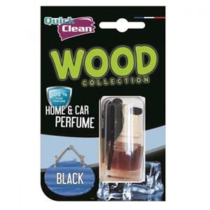 خوشبو کننده فانوسی خودرو مدل Wood Black کوئیک کلین Quick Clean 