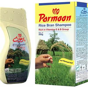 شامپو سبوس برنج مو های معمولی پرمون 250 میلی لیتر