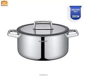 قابلمه استیل عرشیا مدل SS050-3169 سایز 20