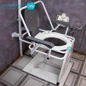 توالت دیواری تاشو مبله آسانا (ASANA) بدون قیف ژله ای