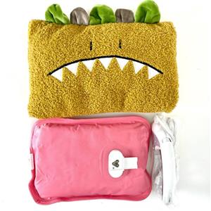 کیسه آب گرم برقی به همراه کاور  پولیشی طرح دراگون