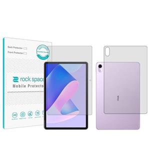 گلس صفحه نمایش و پشت تبلت هوآوی MatePad 11 2023 مدل نانو هیدروژل شفاف برند راک اسپیس کد LL