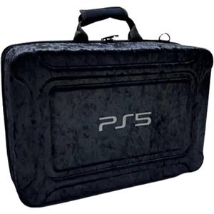 کیف پلی استیشن مدل Nahl مخصوص PS5 SLIM طرح Steel Black