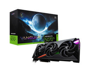 کارت گرافیک RTX 5070 Ti MSI INSPIRE 3X OC 16GB
