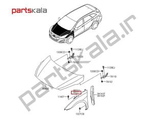 گلگیر جلو راست i40