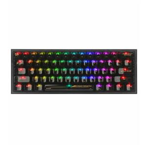 کیبورد Redragon K617 CTP Fizz RGB Crystal - Black