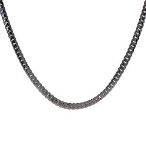 گردنبند زنجیر کارتیر نازک نقره ای کد 5017