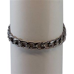 دستبند کارتیر تخت نقره‌ ای کد 6001