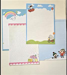 پک ۲۰تایی کاغذ a4 طرحدار؛ طرح ۱