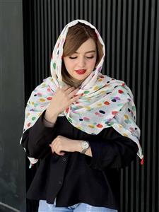 شال نخی وارداتی رنگ انگشتی