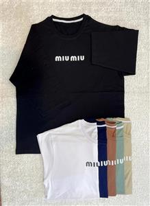 تیشرت باکسی miu miu
