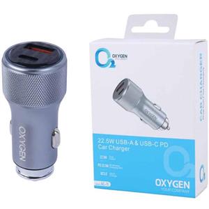 شارژر فندکی 22.5 وات اکسیژن مدل AC-11