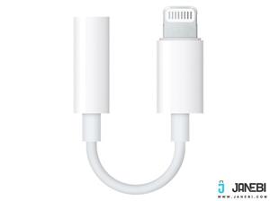 تبدیل اصلی لایتنینگ به aux جک 3.5 میلیمتری اپل Apple Lightning To 3.5mm Headphone Jack Adapter