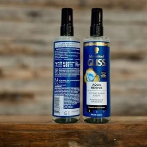 اسپری دوفاز گلیس Gliss Serum مدل AQUA REVIVE احیا کننده حجم 200 میل
