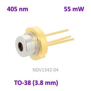 دیود لیزر 405 نانومتر 55 میلی‌وات