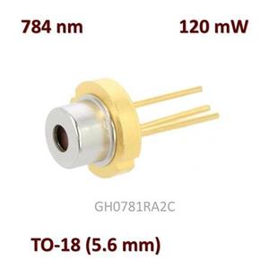 دیود لیزر 784 نانومتر 120 میلی‌وات