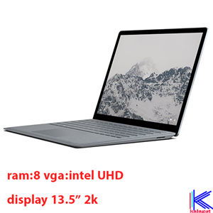 لپ تاپ سورفیس استوک surface laptop 1 i5-7200u 8gb 256gb ssd intel uhd