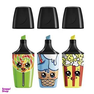 ماژیک هایلایت استابیلو مدل عروسکی کد 07/03-48 بسته 3 عددی