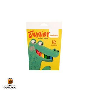 ماژیک نقاشی 12 رنگ جونیور از برند اسکول فنس