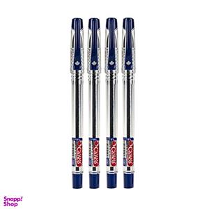 خودکار 1.0 کنکو (Canco) مدل فینو بسته 4 عددی رنگ آبی