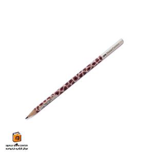 faber castell / فابر / مداد مشکی / سه گوش / طرح زنبور